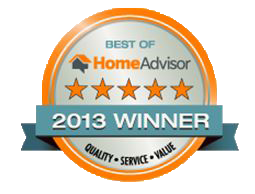 Best of HomeAdvisor 2013 Winner